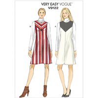Vogue Very Easy Women's Jumper Sewing Pattern, 9122