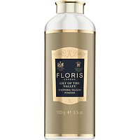 Floris Lily Of The Valley Soothing Talc With Aloe Vera, 100g