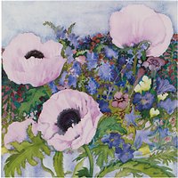 Woodmansterne Watercolour Poppies Greeting Card