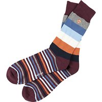 Barbour Heywood Stripe Socks, One Size