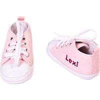 My 1st Years Baby Personalised Trainers, Pink