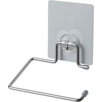 Compactor Bath Bestlock Magic White Wall Mounted Chrome Effect Toilet Roll Holder (W)130mm