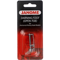 Janome Open Toe Embroidery Darning Foot