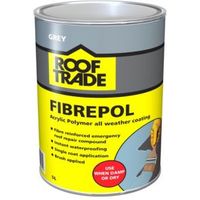 Rooftrade Grey Fibrepol Roof Sealant 5L