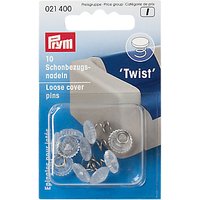 Prym Loose Cover Twist Pins, Pack Of 10