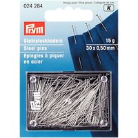 Prym Super Fine Hard Steel Pins, 15g