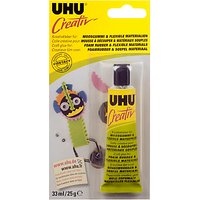 UHU Creativ Craft Glue, Flexible Materials, 33ml