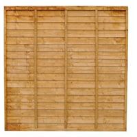Premier Traditional Overlap Fence Panel (W)1.83m (H)1.52m Pack Of 3
