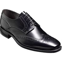 Barker Toddington Leather Brogue Shoes, Black