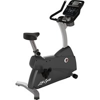 Life Fitness Lifecycle C3 Upright Exercise Bike With Track Connect Console