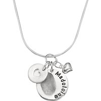 Under The Rose Personalised Fingerprint Charm Necklace