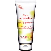 Clarins Eau Des Jardins Smoothing Body Cream, 200ml