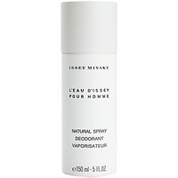 Issey Miyake L'Eau D'Issey Pour Homme Deodorant Spray, 150ml