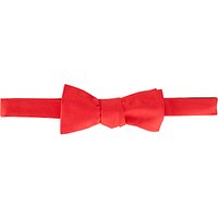 John Lewis Self Tie Silk Bow Tie, Red