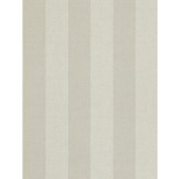Zoffany Linen Stripe Wallpaper, Silver, PAW06001