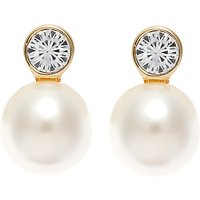 Finesse Pearl And Crystal Earrings