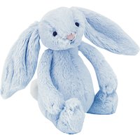 Jellycat Bashful Bunny Rattle, One Size, Blue