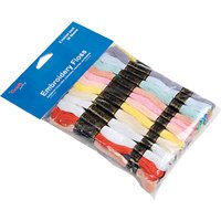 Craft Factory Embroidery Floss, 36 Skeins, Pastel