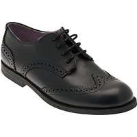 Start-rite Children's Burford Leather Lace-Up Shoes, Black