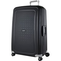 Samsonite S'Cure 4-Wheel 75cm Suitcase, Black