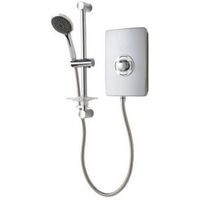Triton Collections 9.5kW Electric Shower Brushed Steel Effect - 5012663018266