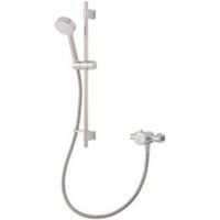 Mira Minilite Chrome Effect Thermostatic Built In Single Lever Thermostatic Mixer Shower