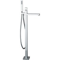 Abode Zeal Floor Standing Bathroom Filler Tap With Shower