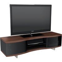 BDI Ola 8137 TV Stand For TVs Up To 75, Chocolate Stained Walnut