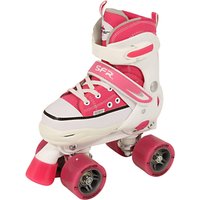 SFR Miami Children's Adjustable Quad Roller Skates, Pink