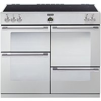 Stoves Sterling 1000EI Induction Hob Range Cooker, Stainless Steel