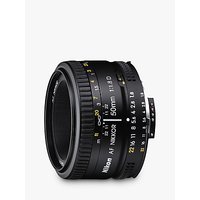 Nikon FX 50mm F/1.8D AF Standard Lens