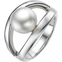 A B Davis Sterling Silver White Pearl Oyster Ring, N