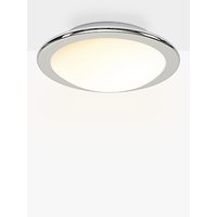 Belid Lux LED Flush Bathroom Light, Chrome
