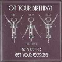 Five Dollar Shake Be Sure To Get Your Exercise Birthday Card