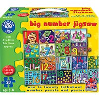 Orchard Toys Big Number Jigsaw Game