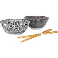 Tokyo Design Studio Bowl And Chopsticks, Set Of 2