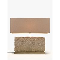 Pacific Lifestyle Margot Wide Rectangle Table Lamp, Nickel