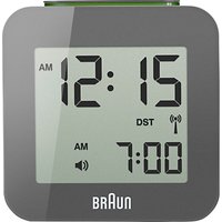 Braun Radio Controlled Travel Global Alarm Clock
