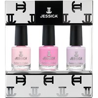 Jessica Pastel Midi Vitamin Enriched Custom Colours Nail Gift Set, 3 X 7.4ml