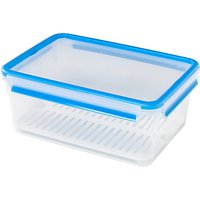 Zyliss Fresh Plastic Rectangle Food Storage With Draining Plate, 3.7L