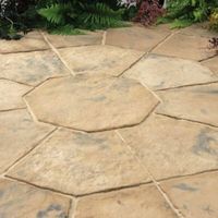 Autumn Brown Minster Paving Patio Pack (L)2.3 (W)2.3m Pack Of 33 5.29 M²