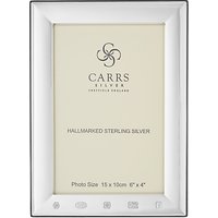 Carrs Sloane 2017 Frame, 6 X 4, Sterling Silver