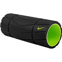 Nike Recovery 13 Foam Roller, Black/Volt