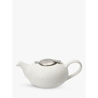 London Pottery Speckled Pebble 2 Cup Teapot, White