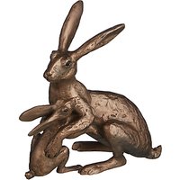 Frith Sculpture Tulip And Thimble Hares By Thomas Meadows