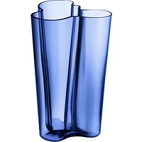 Iittala Aalto Vase, H25.1cm, Blue