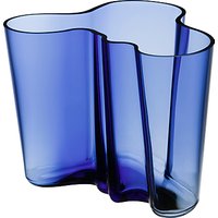 Iittala Aalto Vase, H16cm, Blue