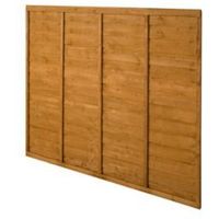 Premier Traditional Overlap Fence Panel (W)1.83m (H)1.52m Pack Of 5