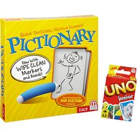 Pictionary Game & Uno Junior Cards