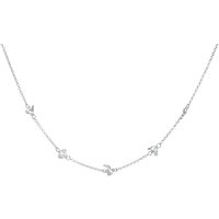 Dogeared Pearls Of Happiness Multi Keshi Chain Necklace, Silver